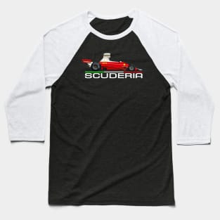 SCUDERIA F1 vintage Italian formula one car Baseball T-Shirt